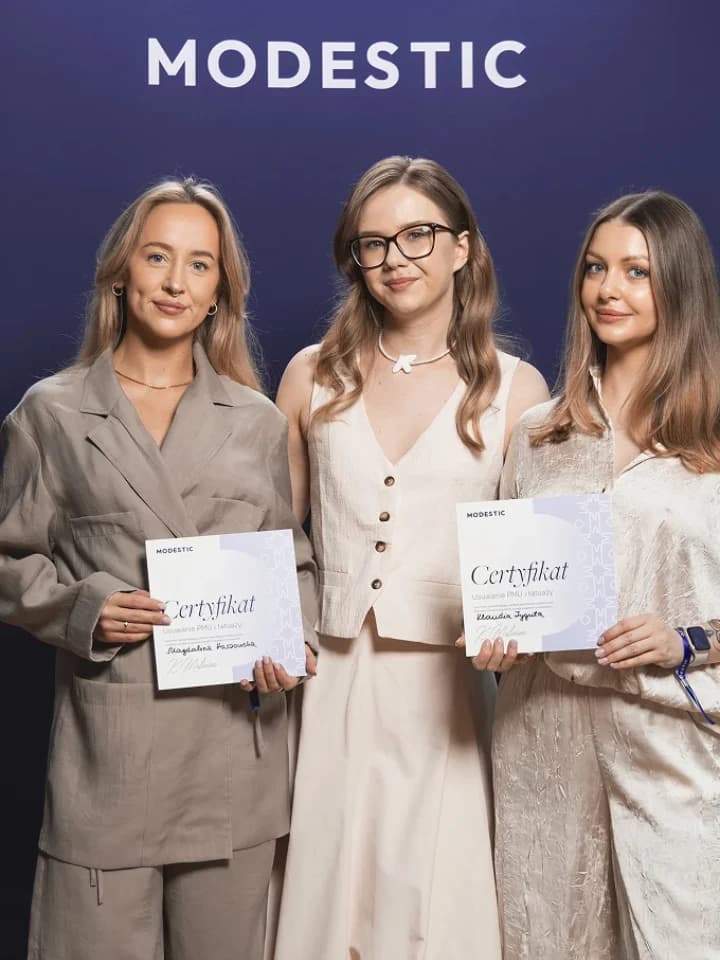 Modestic certificate presentation