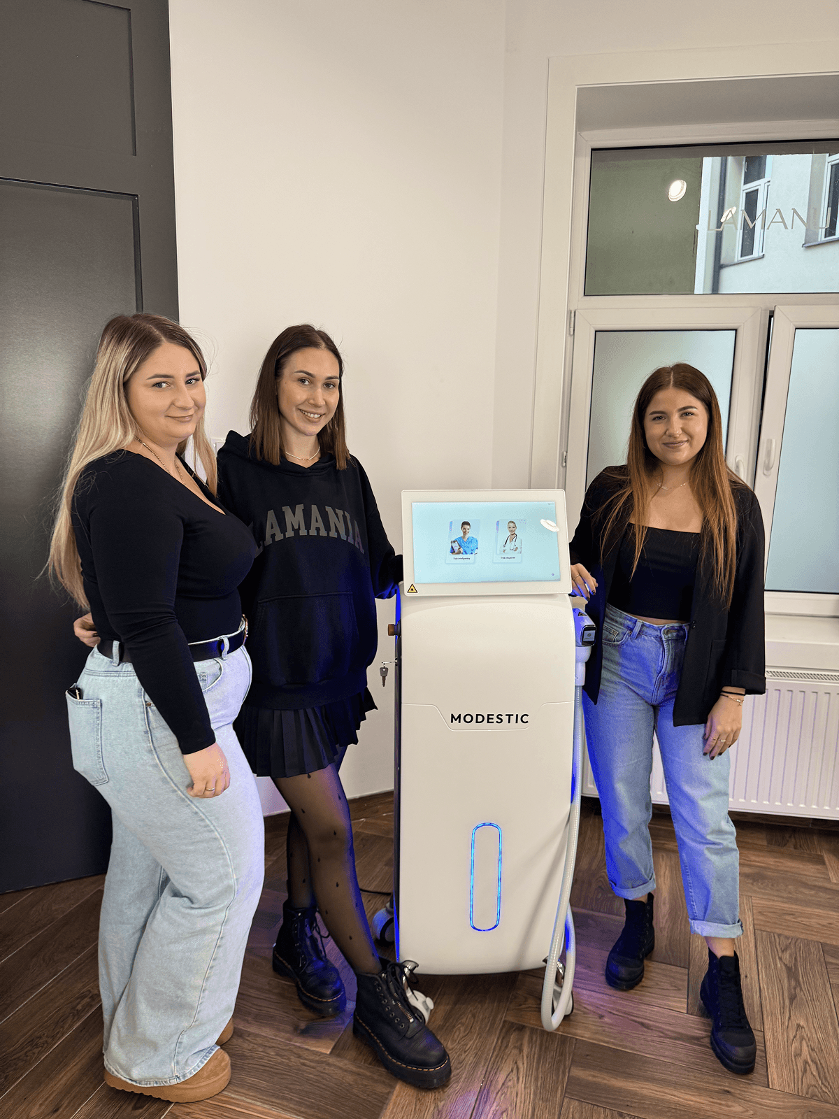 Clinic with the Modestic Silk laser