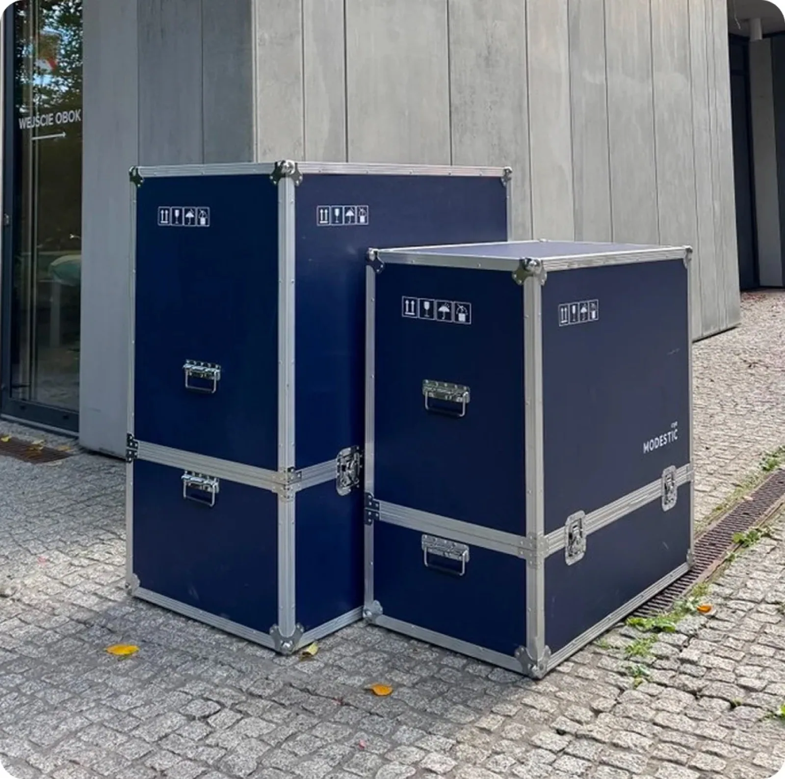 Skrzynie transportowe Modestic