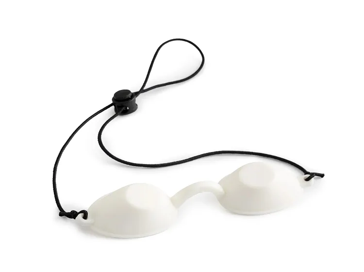 Protective goggles for the client