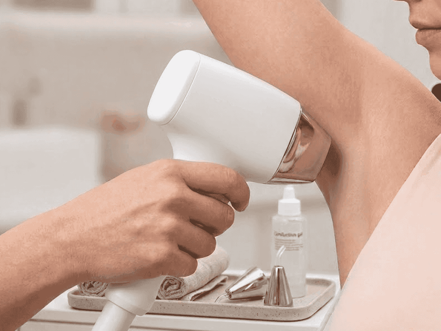 Modestic Silk hair removal on sensitive areas
