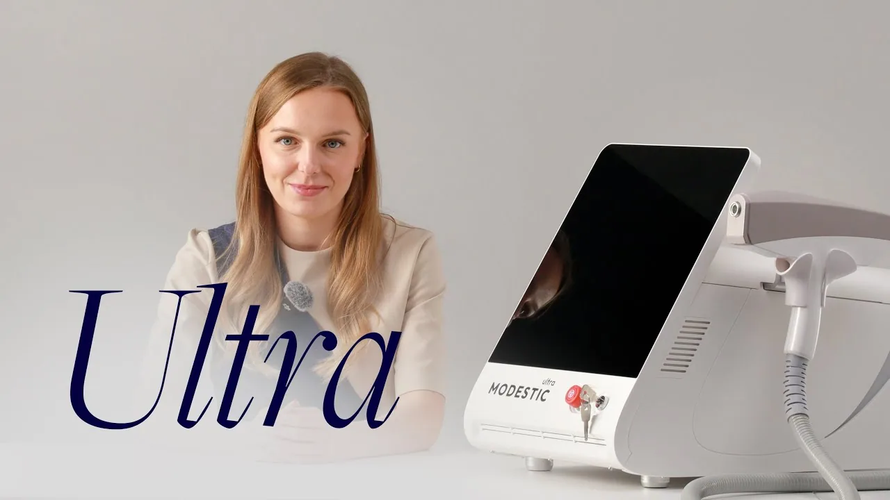 Uruchomienie lasera Modestic™ Ultra