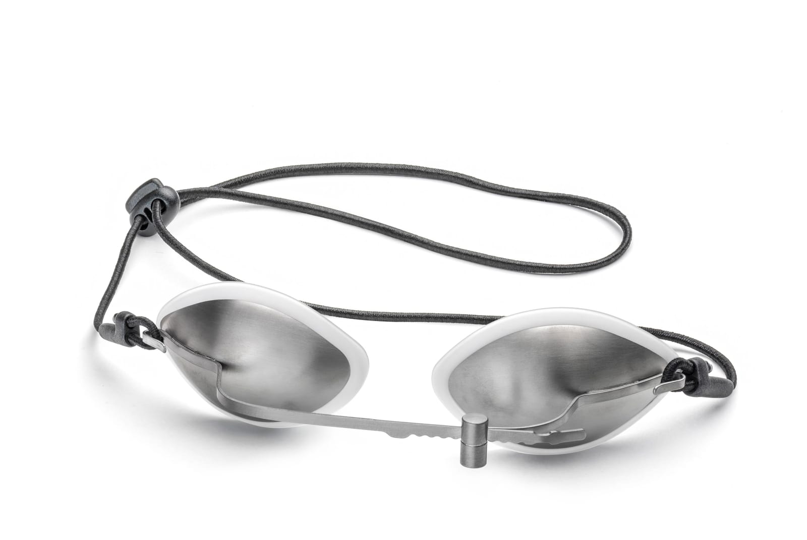 Tytanowe okulary ochronne dla pacjenta uvex laservision P12 z gumką mocującą