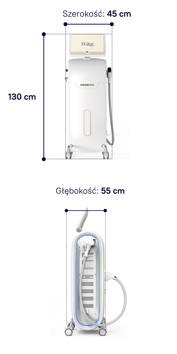 Laser Diodowy Do Depilacji Modestic Silk