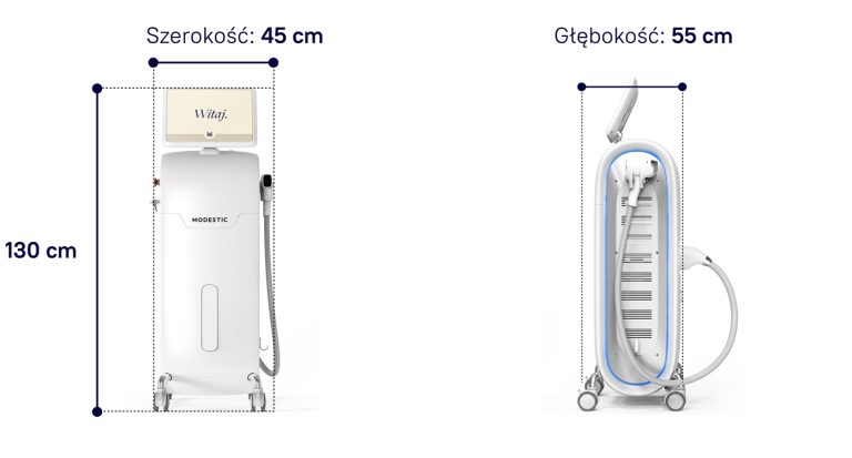 Laser Diodowy Do Depilacji Modestic Silk